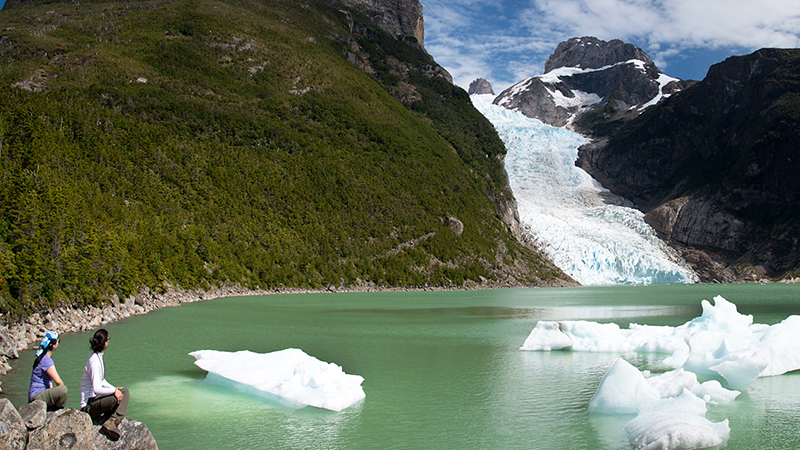 Glaciares Balmaceda y Serrano Patagonia Chile