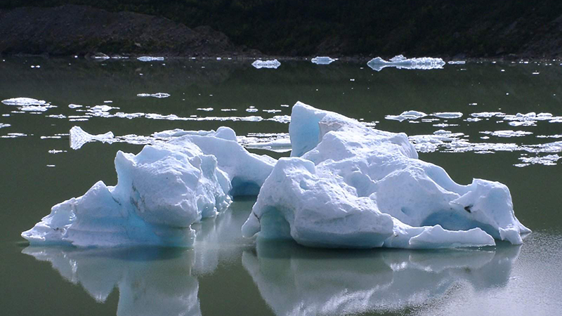 Glaciar Lago Grey Patagonia Chile